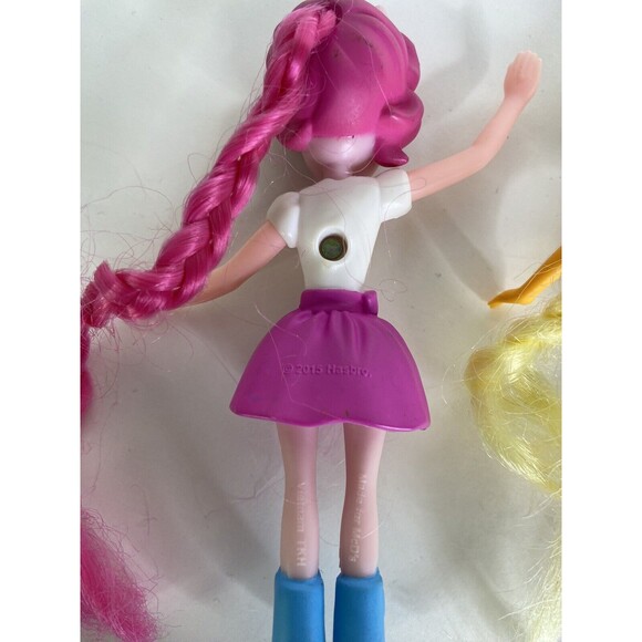 MLP My Little Pony Equestria Girls McDonalds Toy Doll Applejack Pinkie Pie Lot - Picture 8 of 10